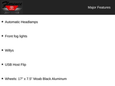 2020 Jeep Wrangler Willys