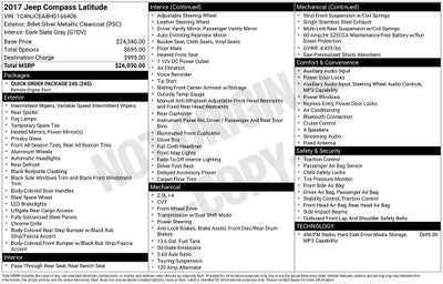 2017 Jeep Compass Latitude