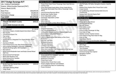 2017 Dodge Durango R/T