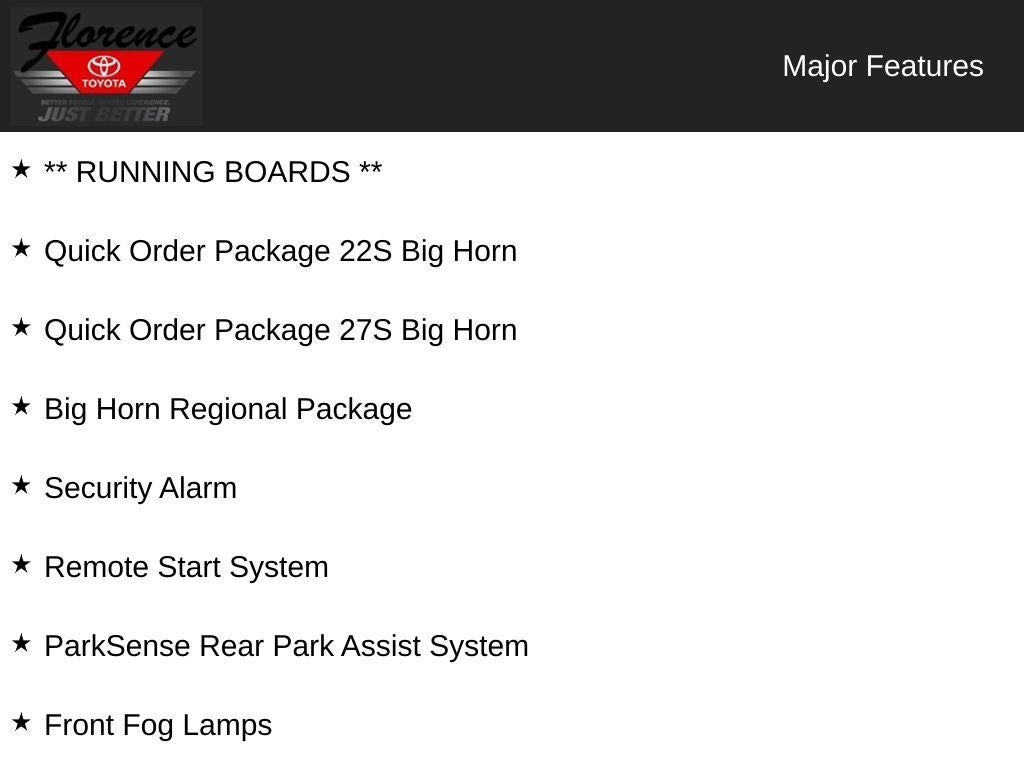 2018 RAM 1500 Big Horn