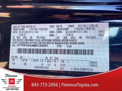 2021 Ford F-150 Raptor