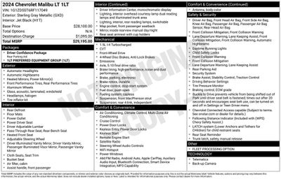 2024 Chevrolet Malibu LT 1LT