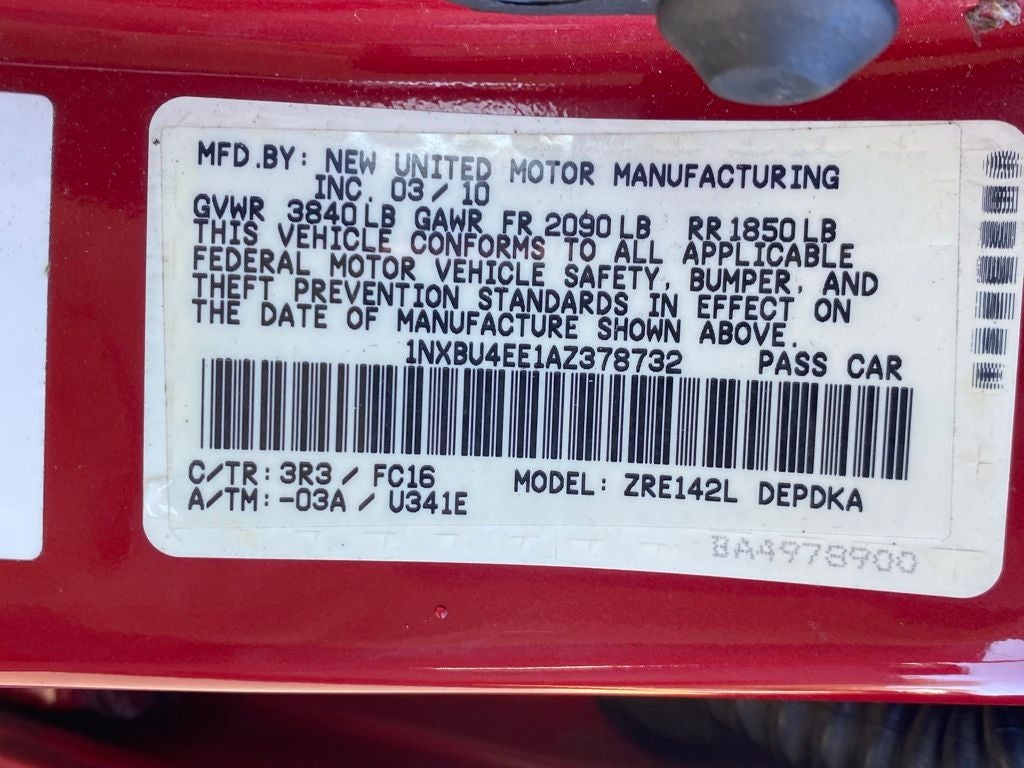 2010 Toyota Corolla LE