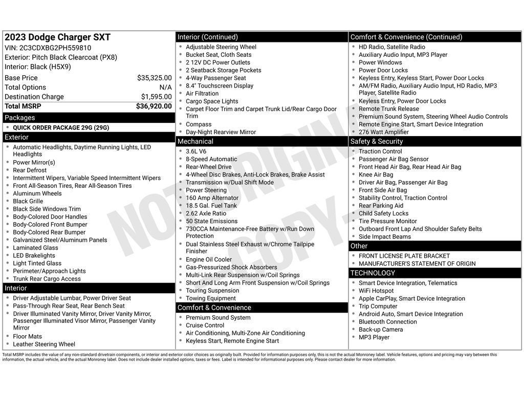 2023 Dodge Charger SXT