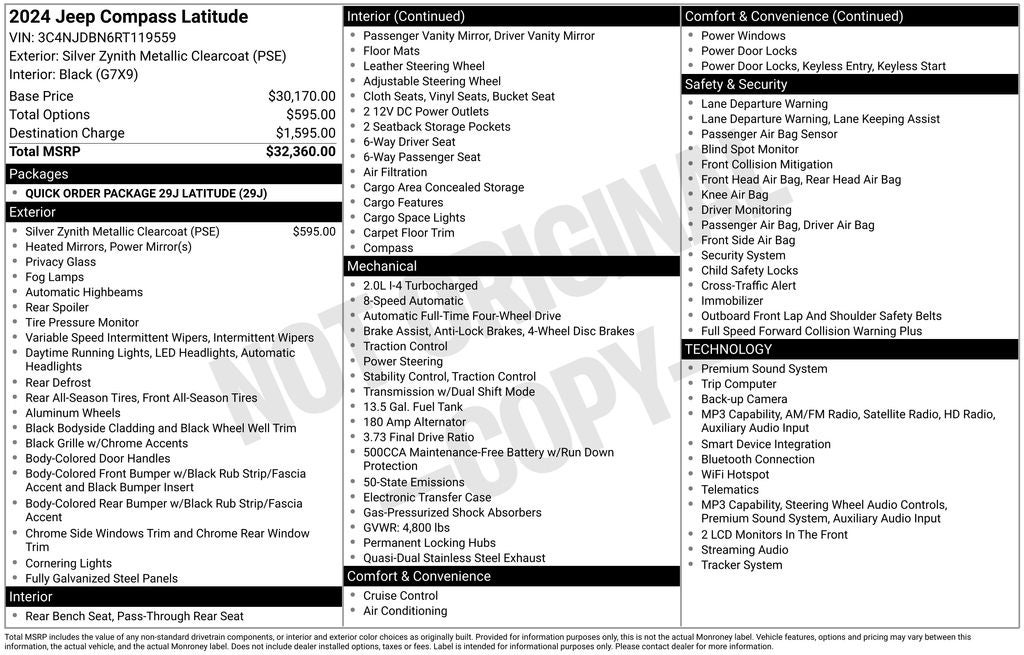 2024 Jeep Compass Latitude