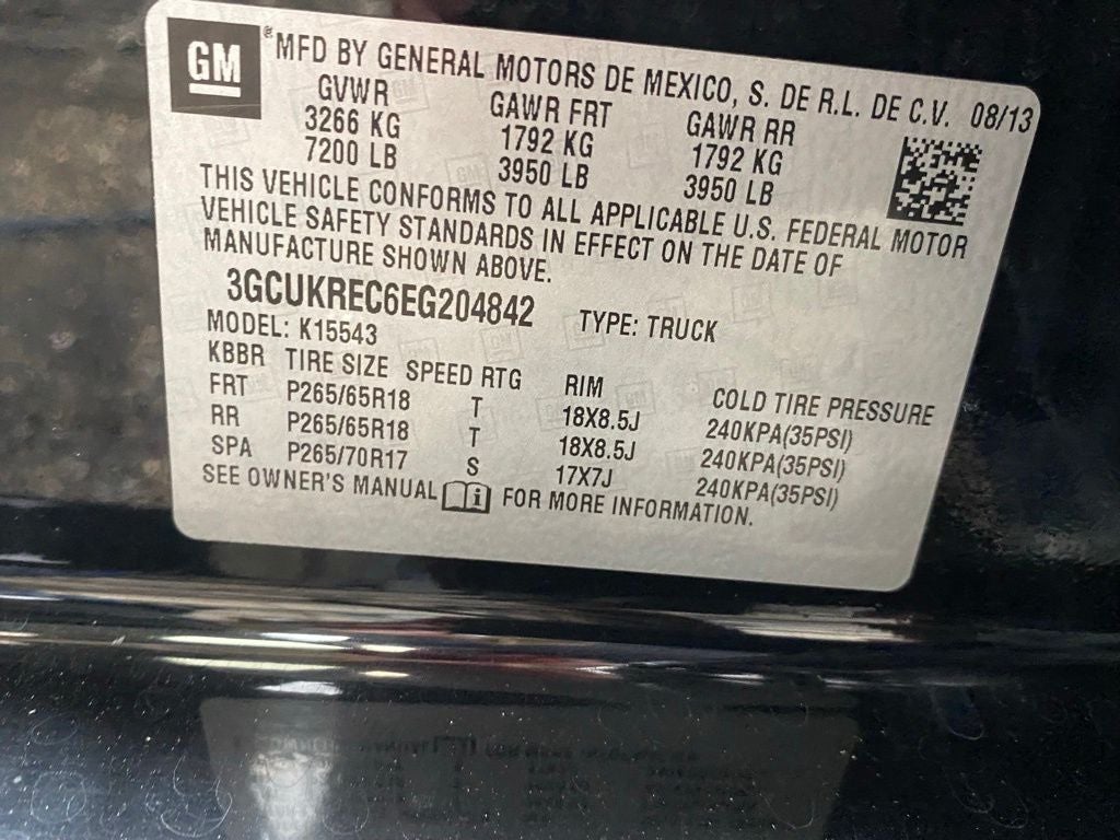 2014 Chevrolet Silverado 1500 LT LT1