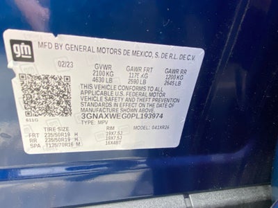 2023 Chevrolet Equinox RS