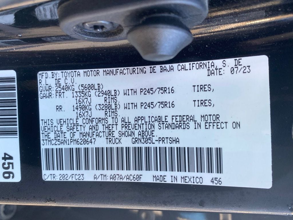 2023 Toyota Tacoma SR5 V6