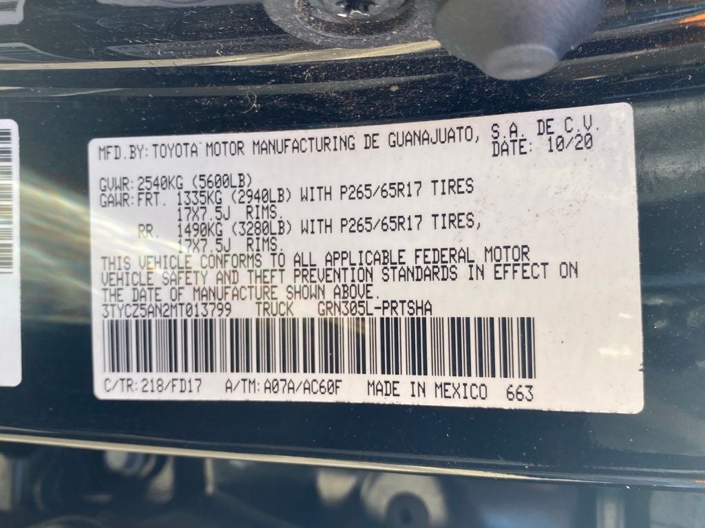 2021 Toyota Tacoma TRD Sport V6