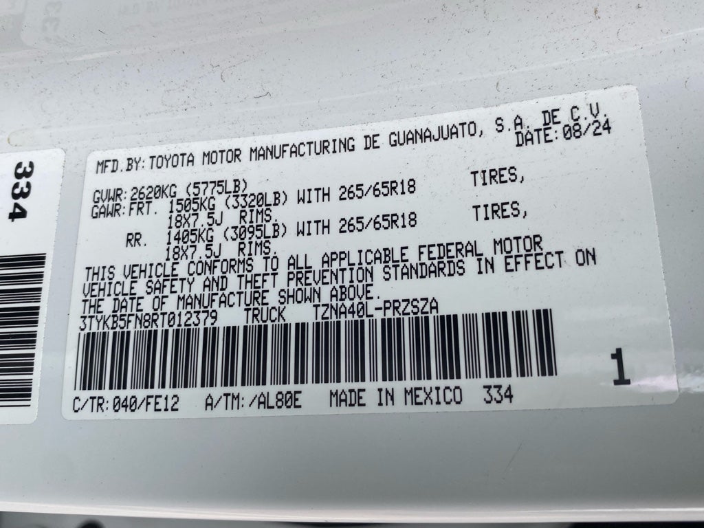 2024 Toyota Tacoma TRD Sport