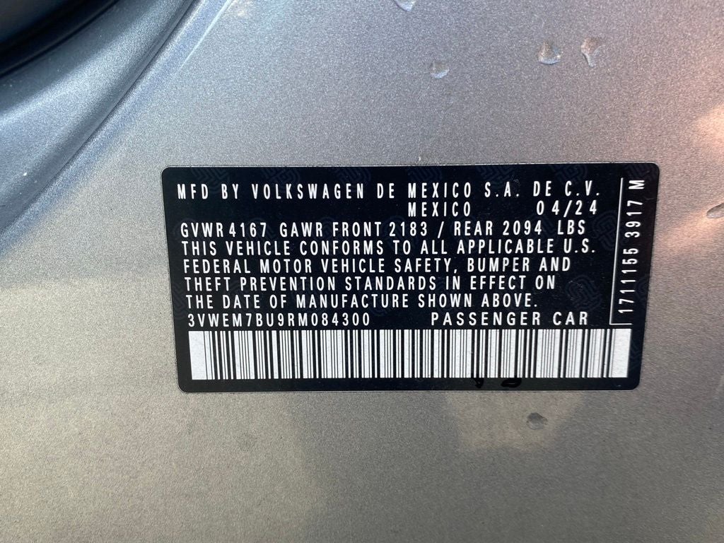 2024 Volkswagen Jetta 1.5T SE