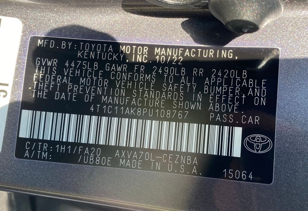 2023 Toyota Camry LE