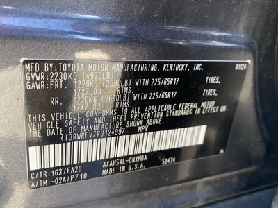 2024 Toyota RAV4 Hybrid XLE