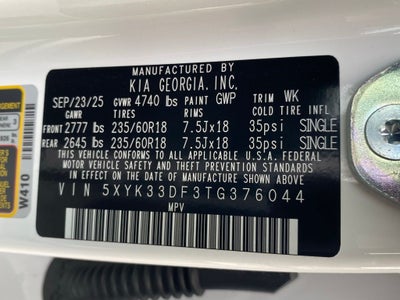 2026 Kia Sportage EX