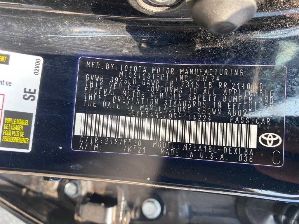 2024 Toyota Corolla LE
