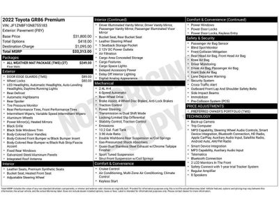 2022 Toyota GR86 Premium