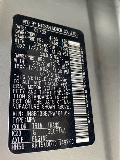 2023 Nissan Rogue SV