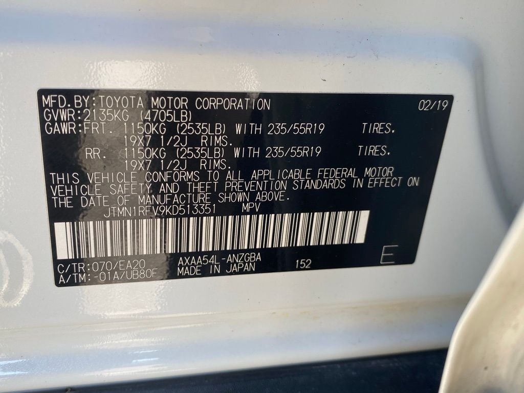 2019 Toyota RAV4 Limited