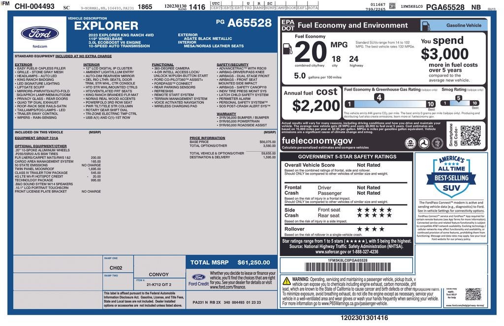 2023 Ford Explorer King Ranch