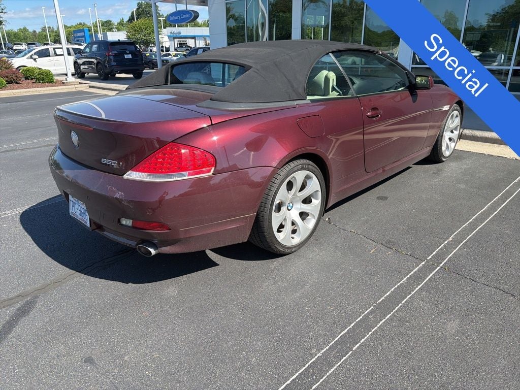 2006 BMW 6 Series 650i