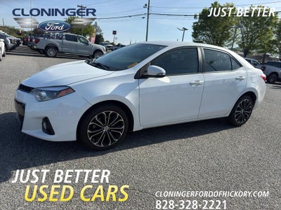 2014 Toyota Corolla S Plus