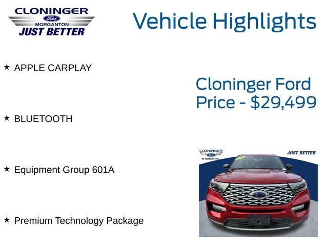 2021 Ford Explorer Platinum