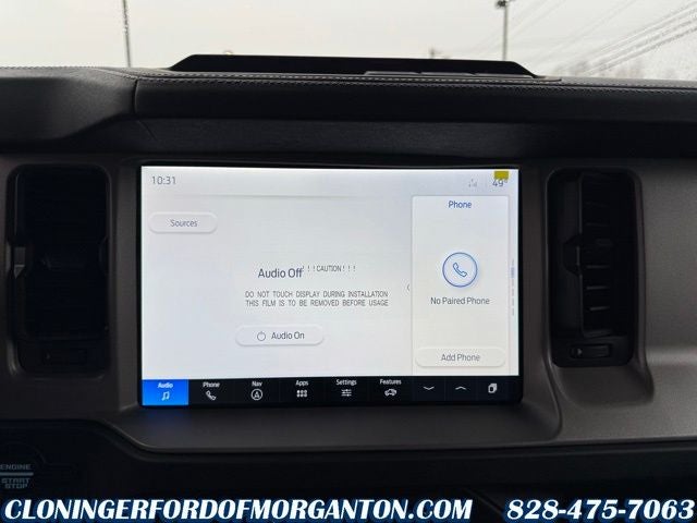 2025 Ford Bronco Outer Banks