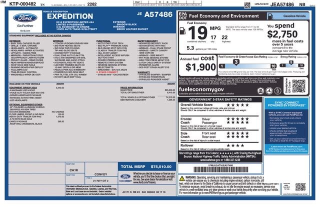 2018 Ford Expedition Limited