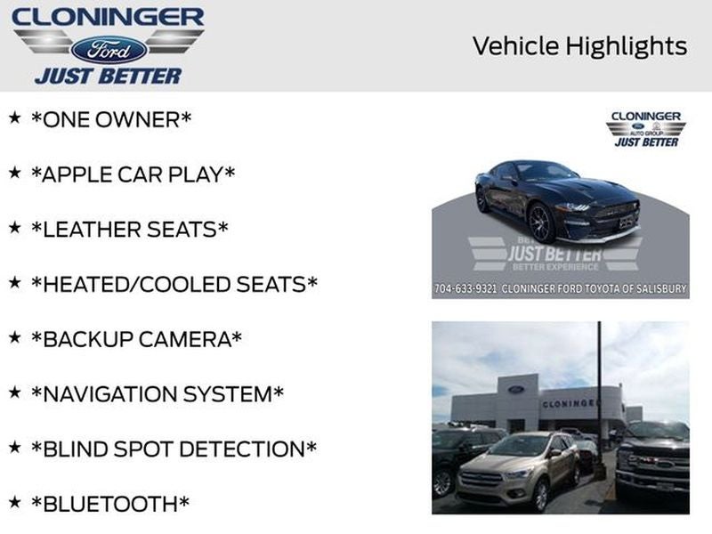 2020 Ford Mustang EcoBoost Premium