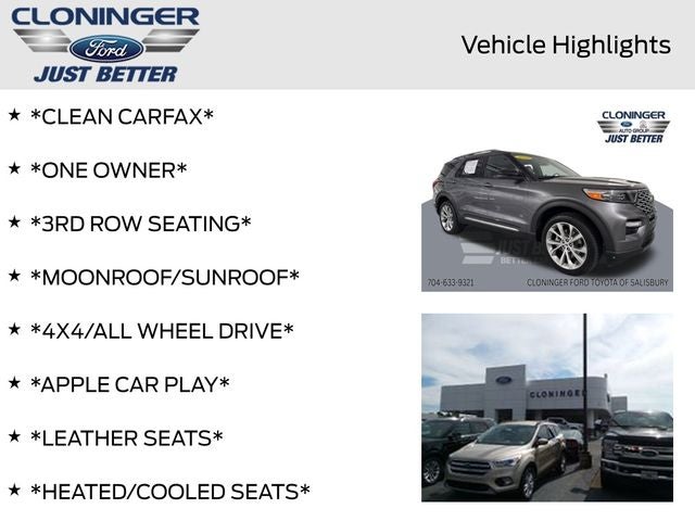 2022 Ford Explorer Platinum