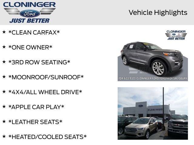 2022 Ford Explorer Platinum