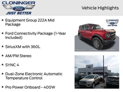 2026 Ford Bronco Big Bend