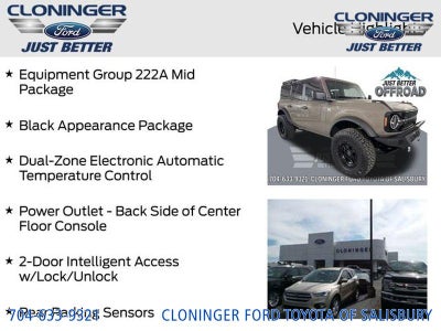 2025 Ford Bronco Big Bend