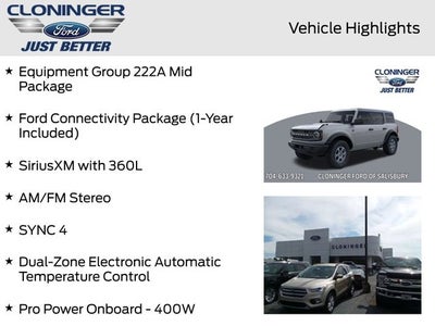 2026 Ford Bronco Big Bend