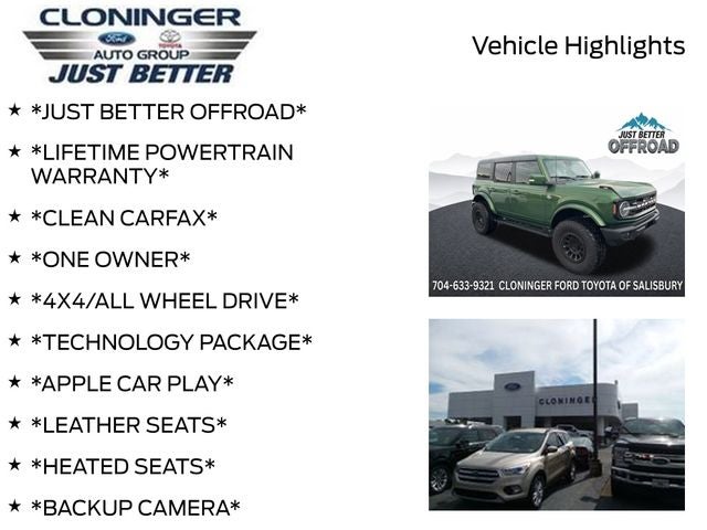 2024 Ford Bronco Outer Banks