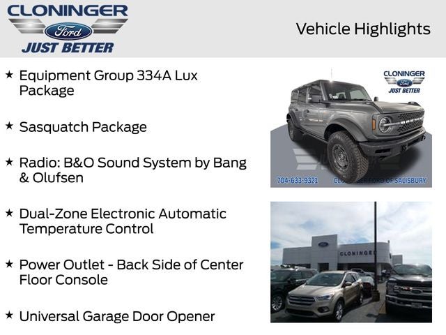 2025 Ford Bronco Badlands