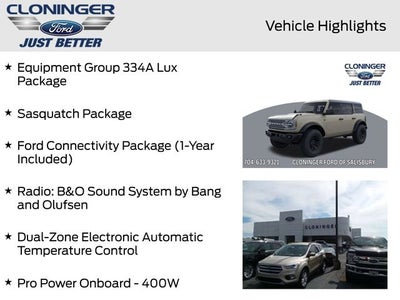 2026 Ford Bronco Badlands