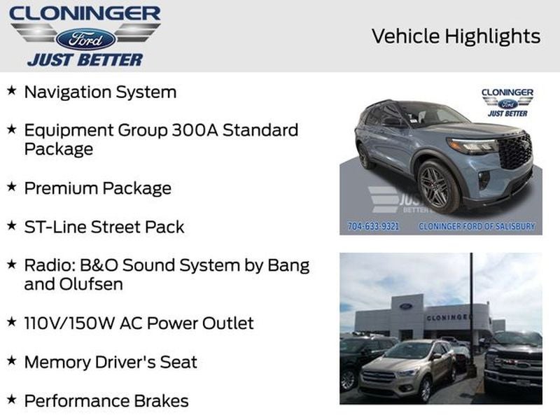 2026 Ford Explorer ST-Line