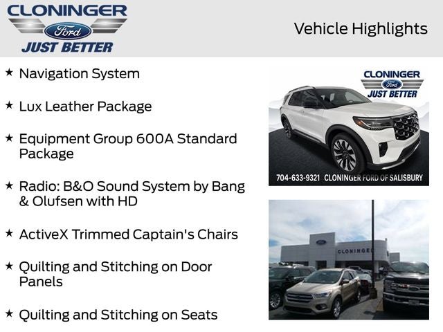 2026 Ford Explorer Platinum