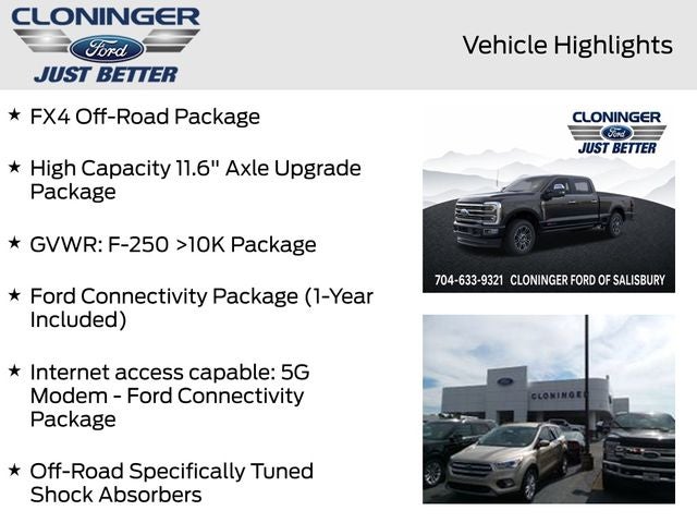 2026 Ford F-250SD Platinum