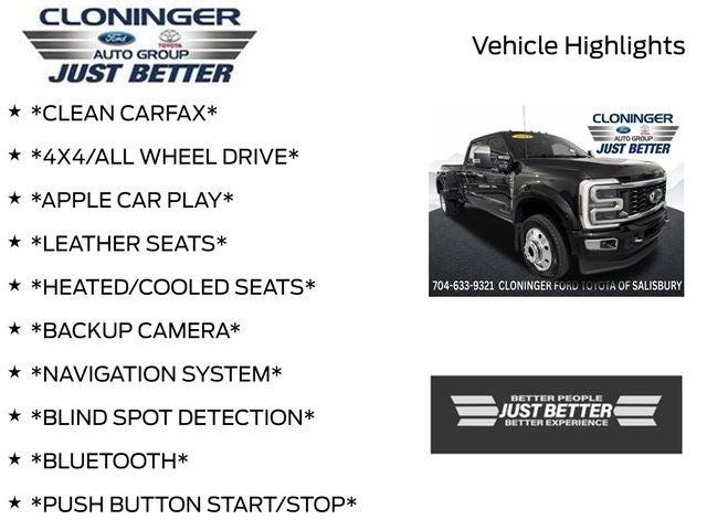 2024 Ford F-450SD Platinum