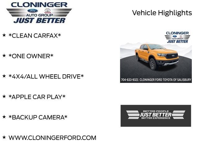 2021 Ford Ranger XLT