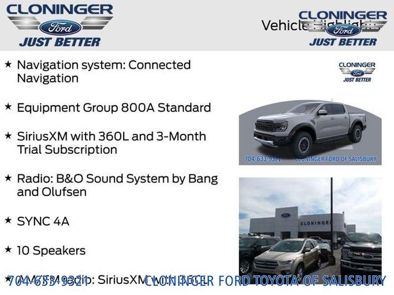 2026 Ford Ranger Raptor