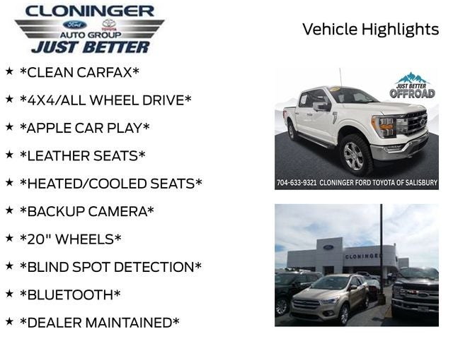 2021 Ford F-150 Lariat