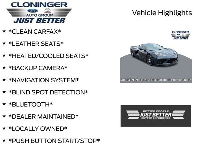 2020 Chevrolet Corvette Stingray 2LT