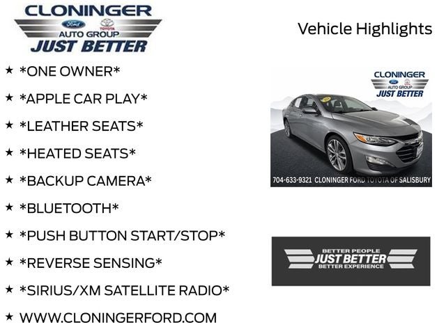 2024 Chevrolet Malibu LT 2LT