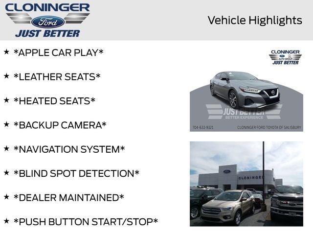 2021 Nissan Maxima SV