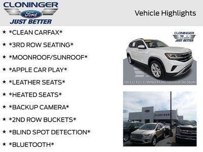 2021 Volkswagen Atlas 3.6L V6 SE w/Technology