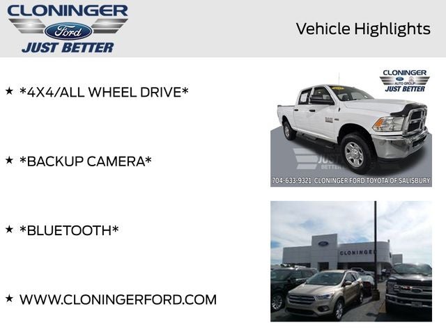 2017 RAM 2500 Tradesman