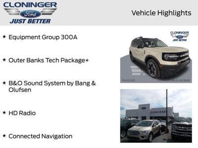 2025 Ford Bronco Sport Outer Banks